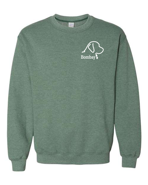 Heather Dark Green Sweatshirt