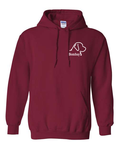 Cardinal Red 100% Quality Cotton Heavy Blend Hoodie