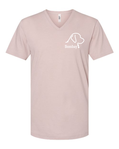 Heather Blush V-Neck