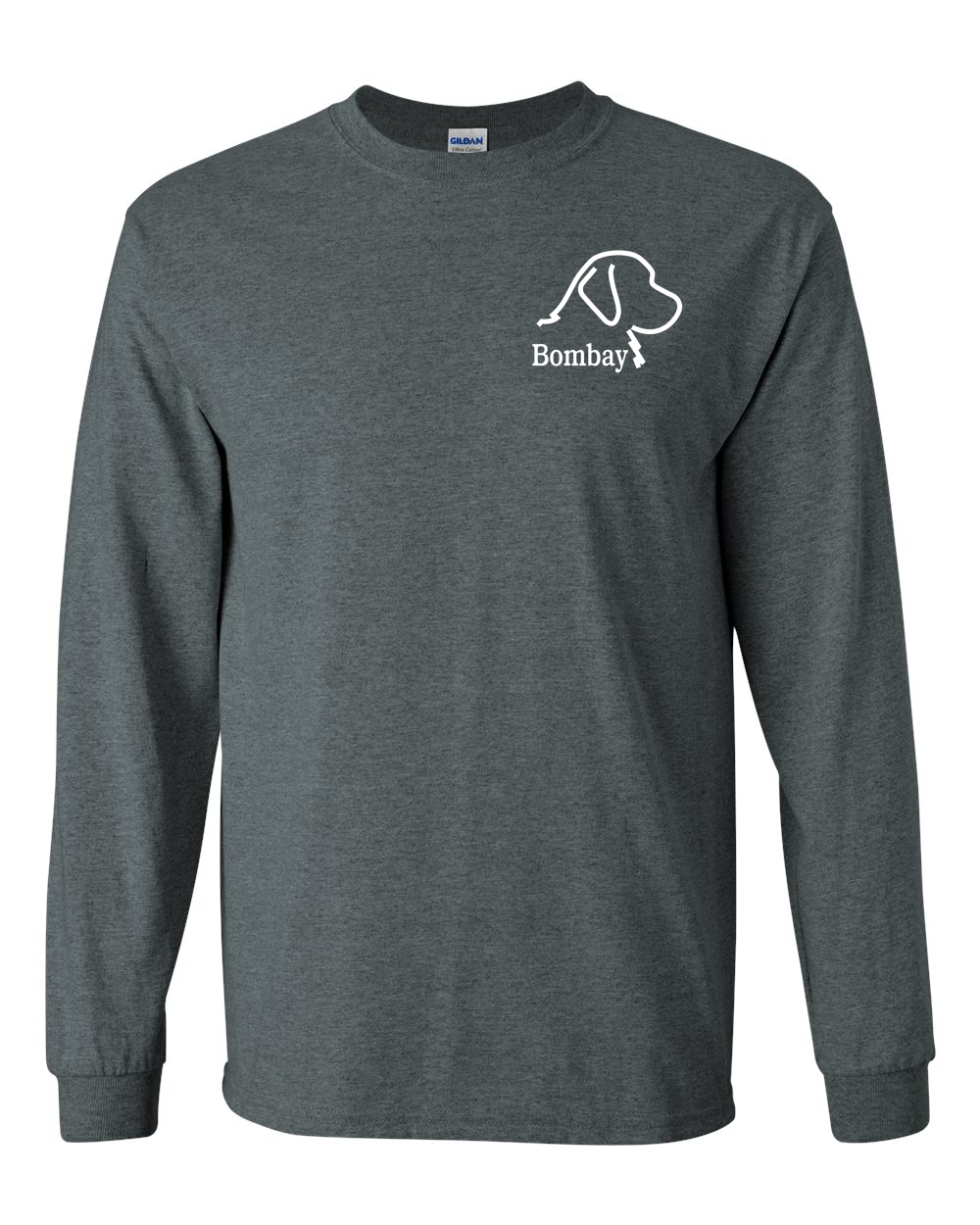 Heather Grey 100% Quality Cotton Long Sleeve