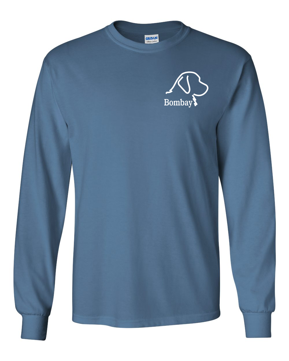 Indigo Blue 100% Quality Cotton Long Sleeve