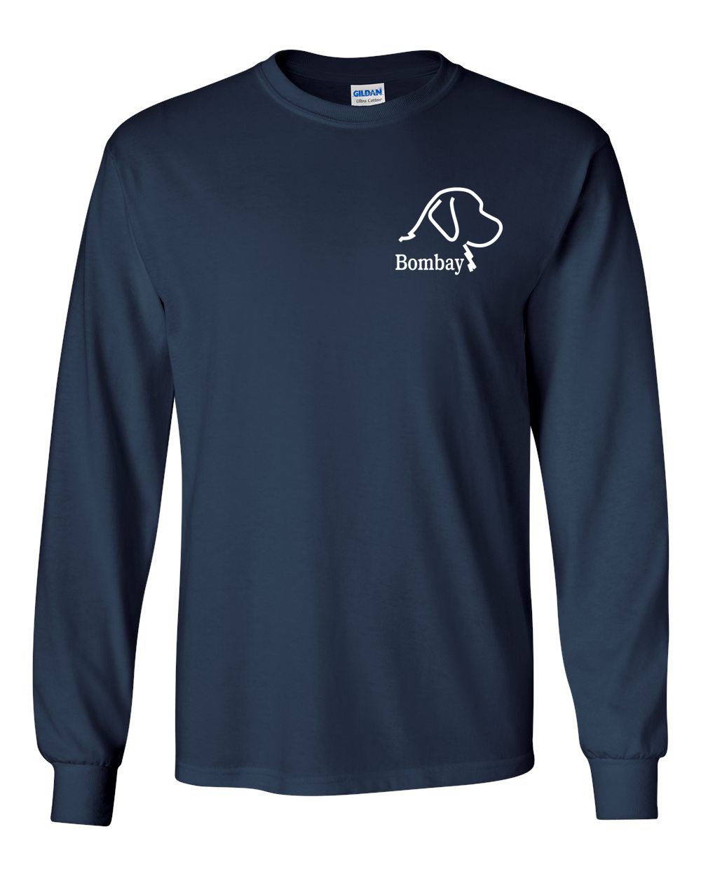 Navy 100% Quality Cotton Long Sleeve