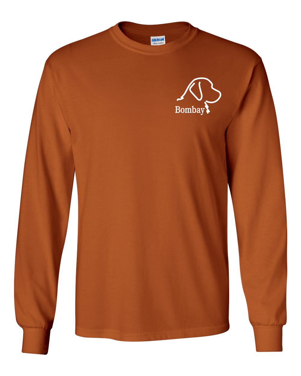 Texas Orange 100% Quality Cotton Long Sleeve