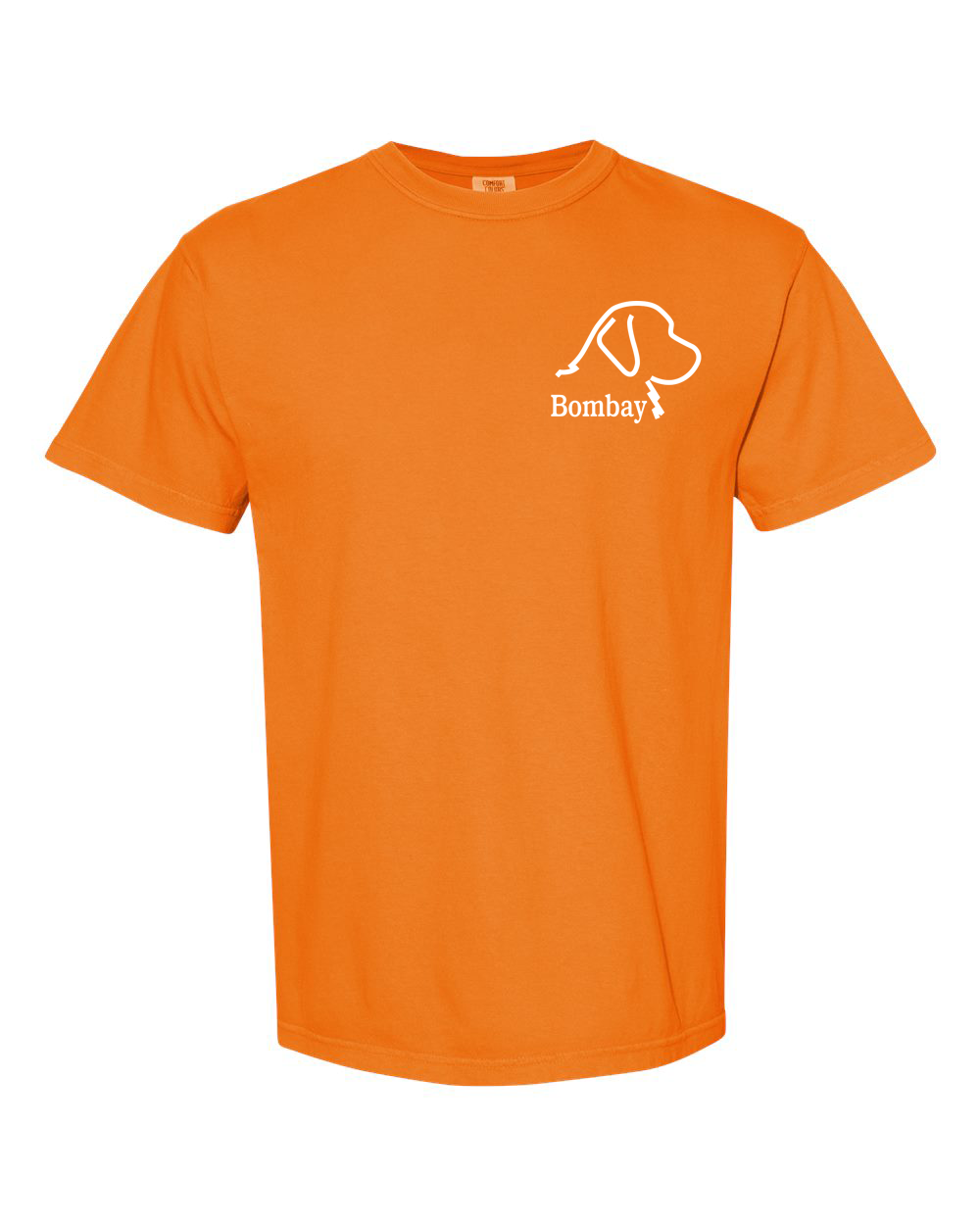 Bright Orange 100% Quality Cotton Short Sleeve