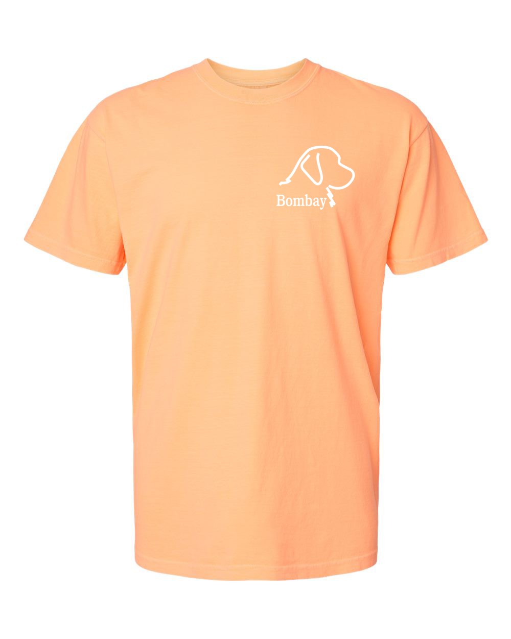 Neon Cantaloupe 100% Quality Cotton Short Sleeve