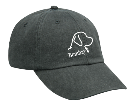 Charcoal Bombay Hat (Leather Strap)