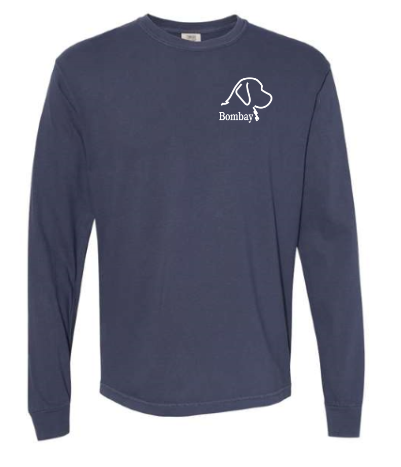 Navy 100% Quality Cotton Long Sleeve