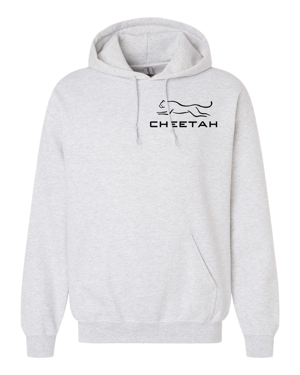 Ash 100% Quality Cotton Hoodie (Left Chest)