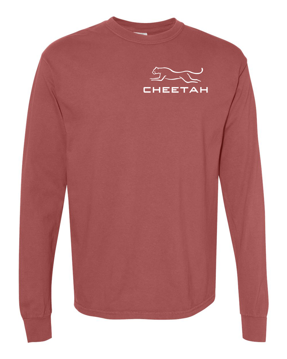 Brick Cheetah 100% Quality Cotton Long Sleeve