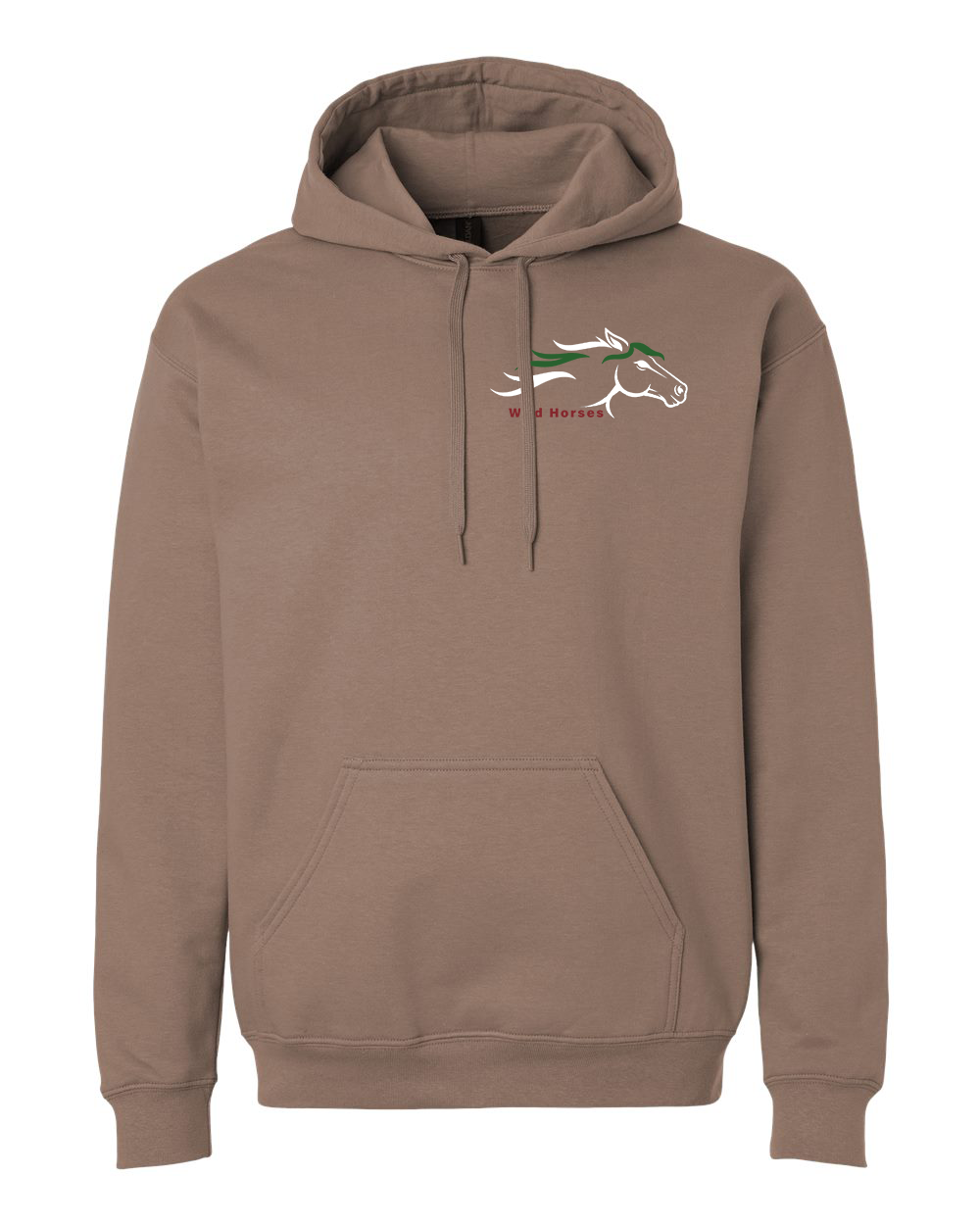 Brown Savana Wild Horses 100% Quality Cotton Hoodie