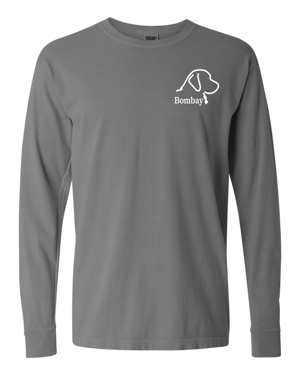 Grey 100% Quality Cotton Long Sleeve