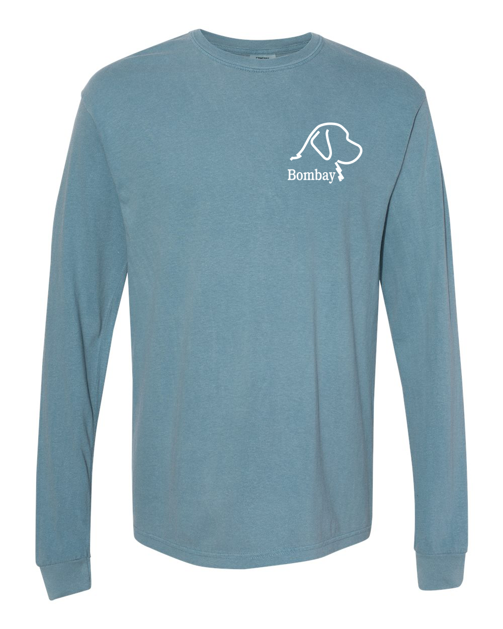 Ice Blue 100% Quality Cotton Long Sleeve
