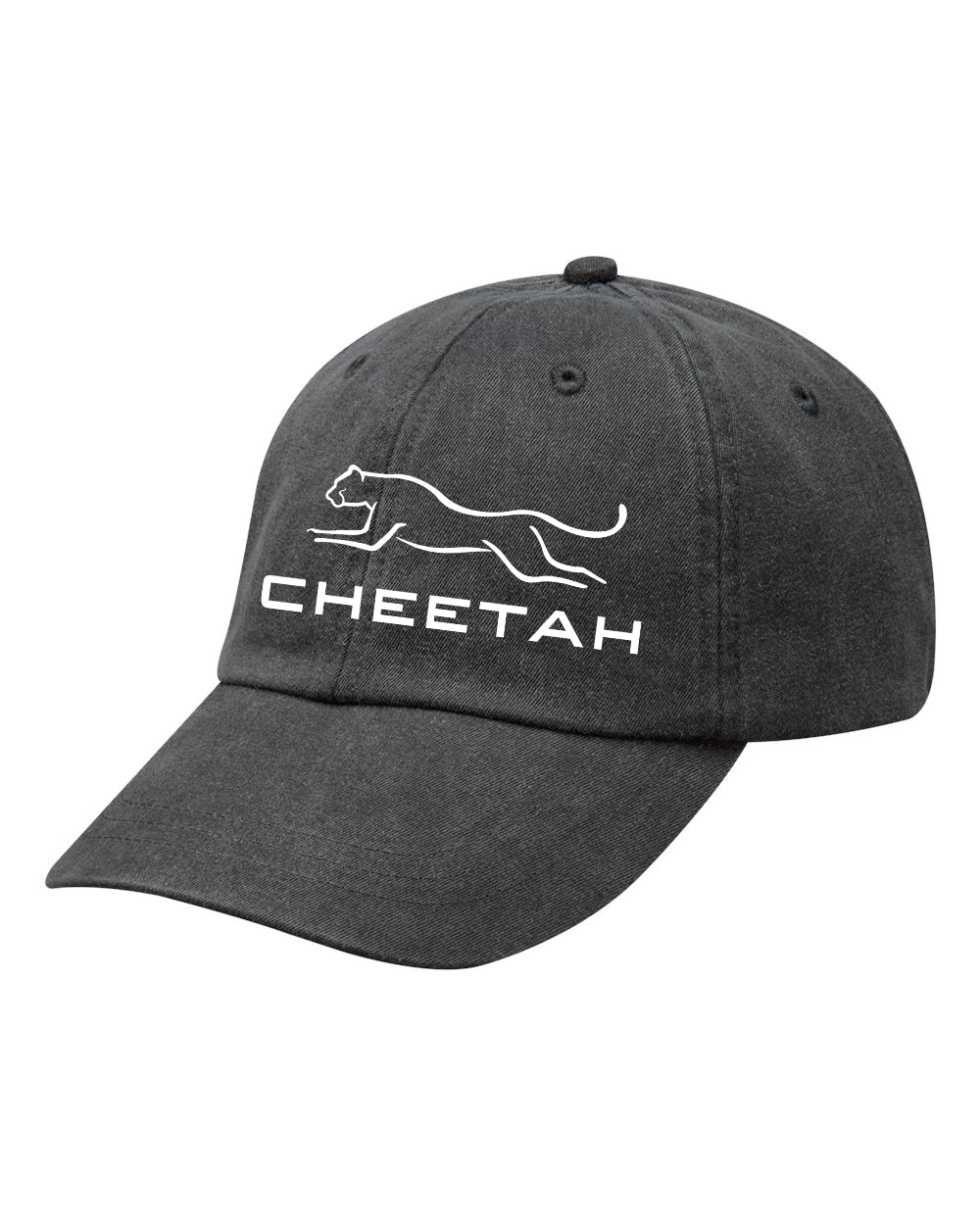 Charcoal Cheetah 100% Quality Cotton Cap