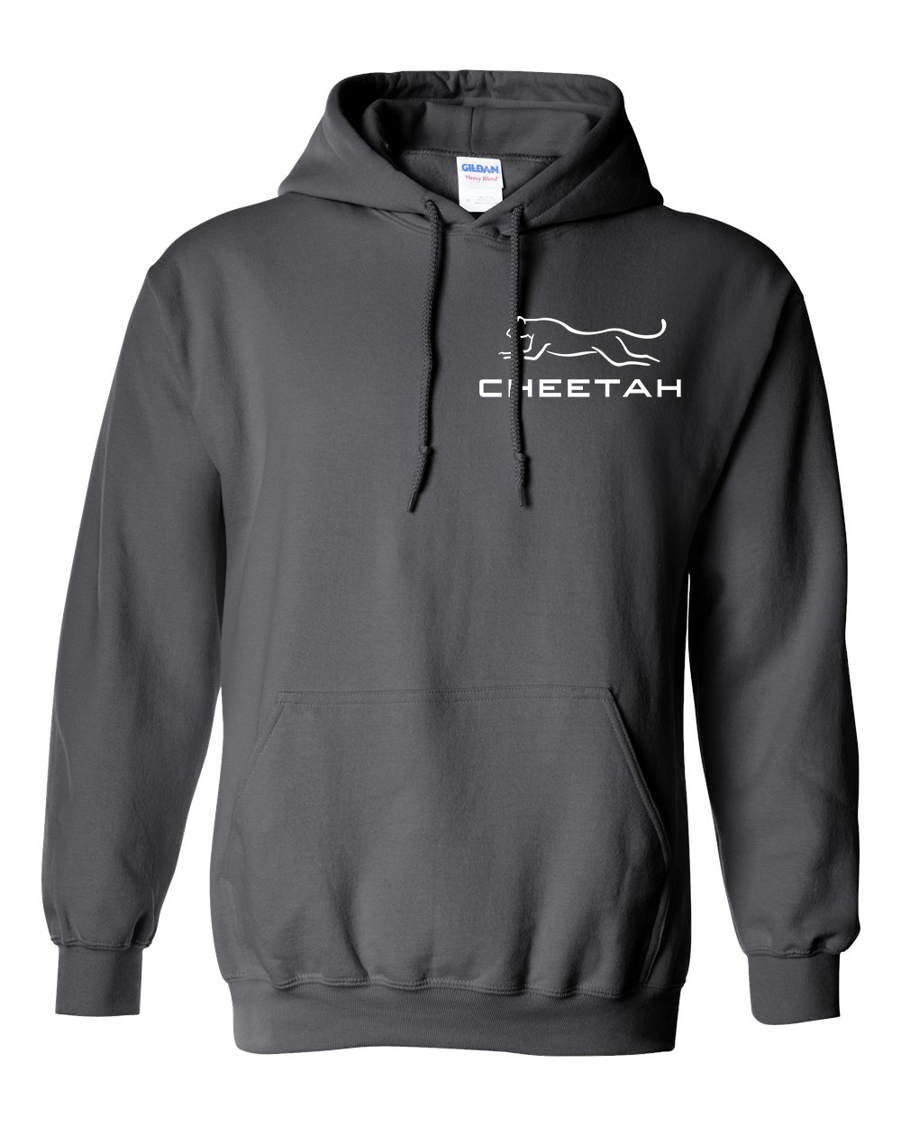 Charcoal Cheetah 100% Quality Cotton Hoodie