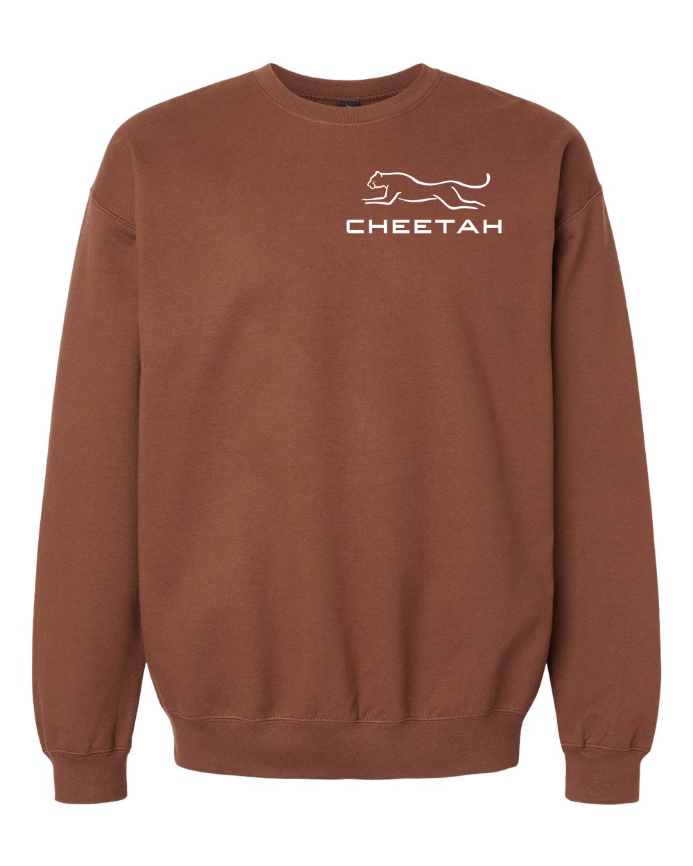 Cocoa Cheetah 100% Quality Cotton Crewneck Sweatshirt