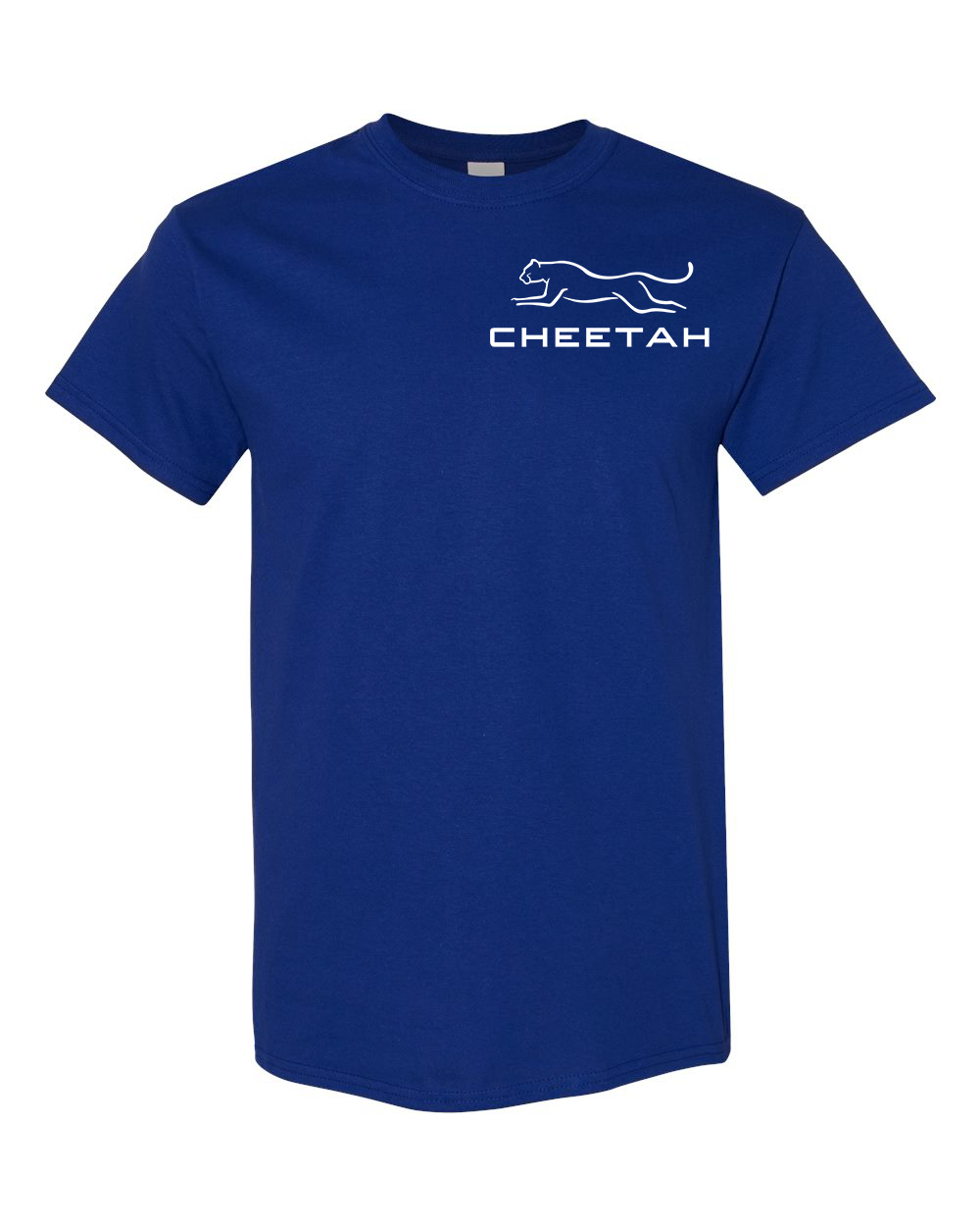 Fan Deep Royal Cheetah 100% Quality Cotton Short Sleeve