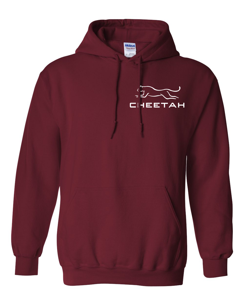 Garnet Cheetah 100% Quality Cotton Hoodie