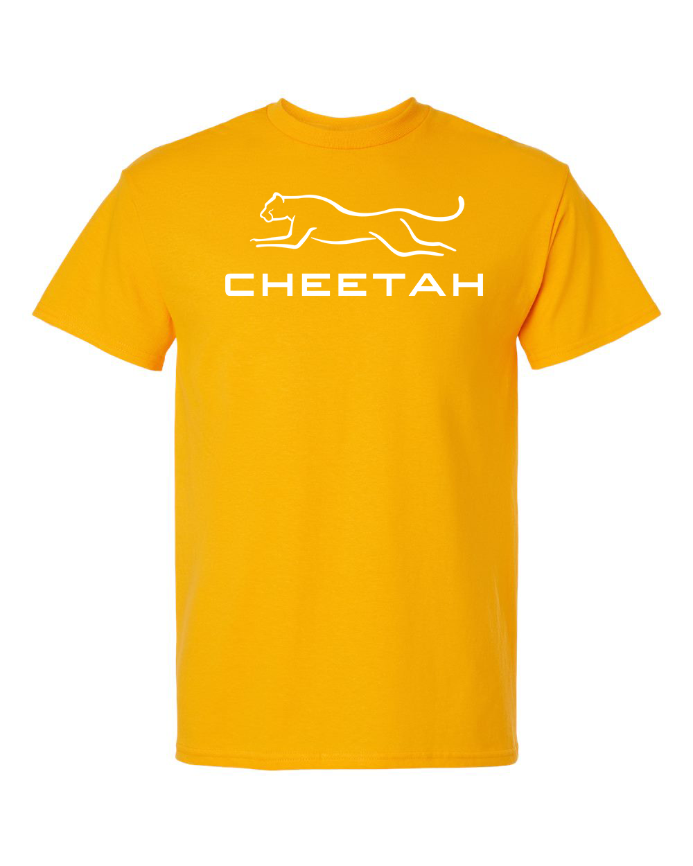 Gold Cheetah 100% Quality Cotton Short Sleeve (Full Chest)