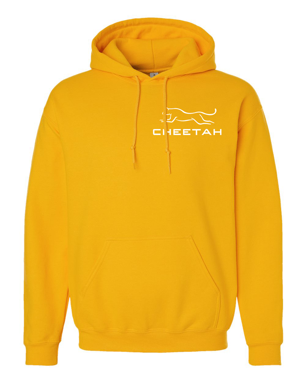Gold Cheetah 100% Quality Cotton Hoodie