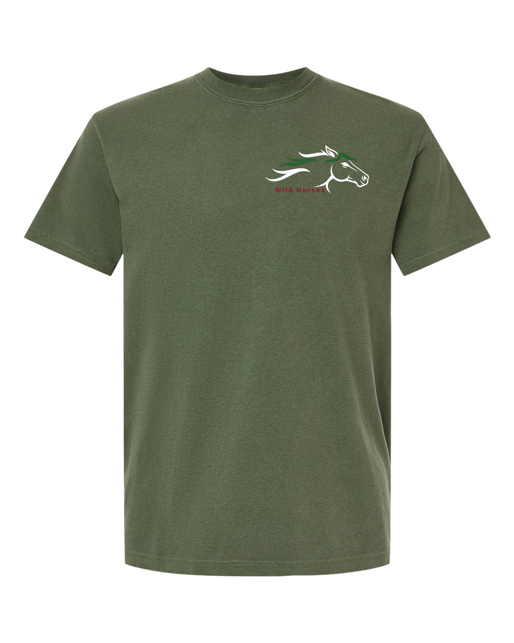 Hemp Wild Horses 100% Quality Cotton Short Sleeve
