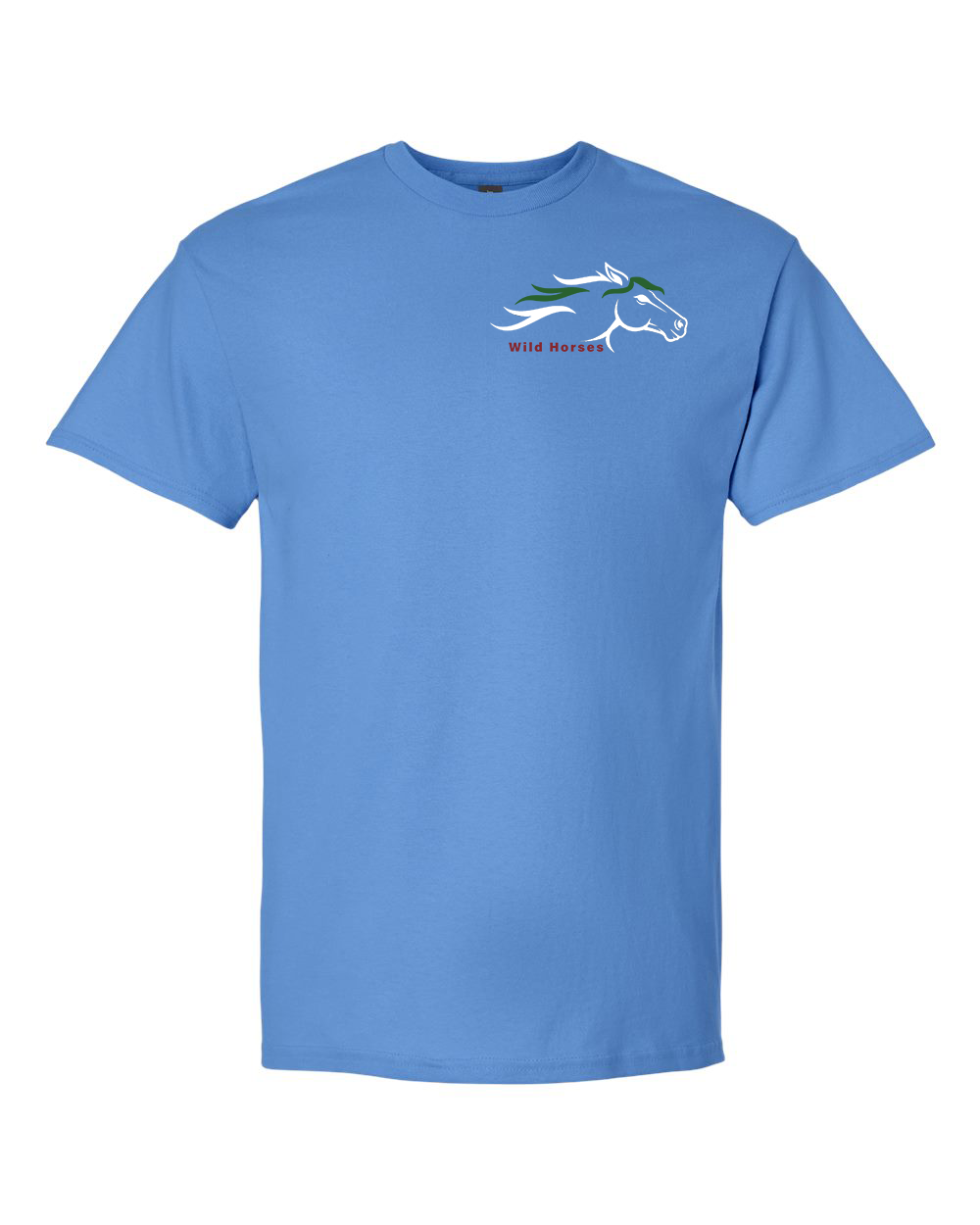 Iris Wild Horses 100% Quality Cotton Short Sleeve