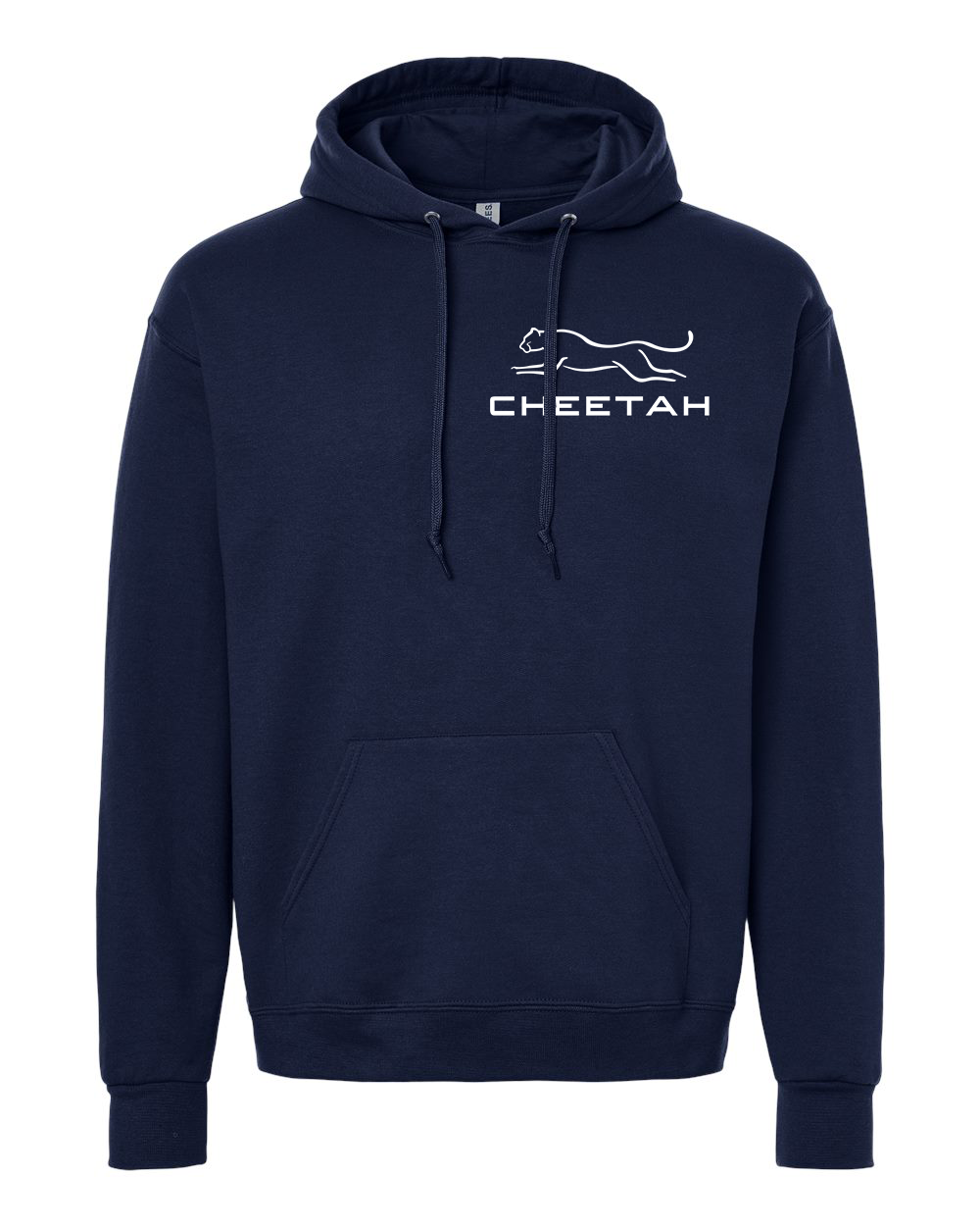 J. Navy Cheetah 100% Quality Cotton Hoodie