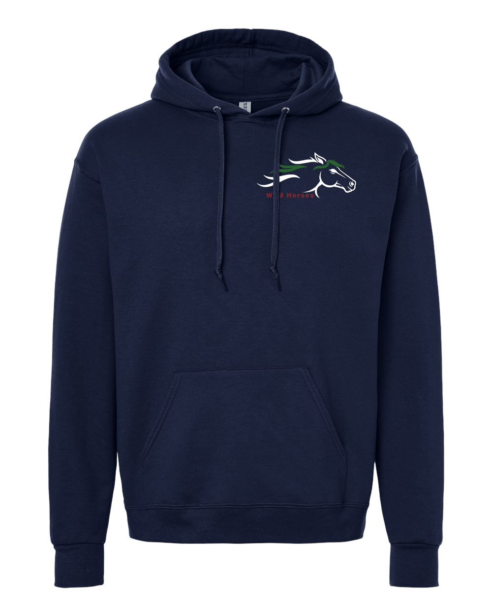 J. Navy Wild Horses 100% Quality Cotton Hoodie
