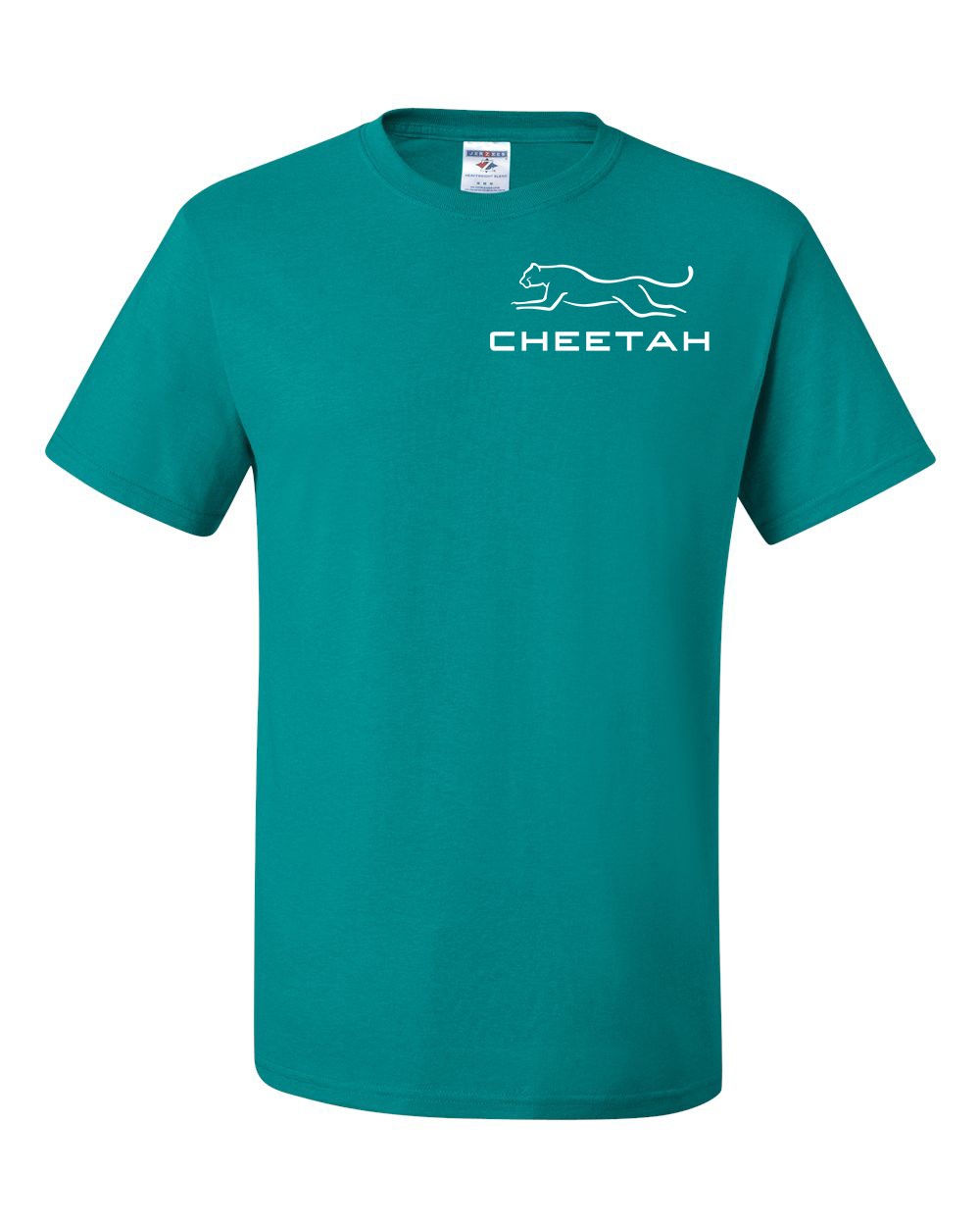 Jade Cheetah 100% Quality Cotton Short Sleeve