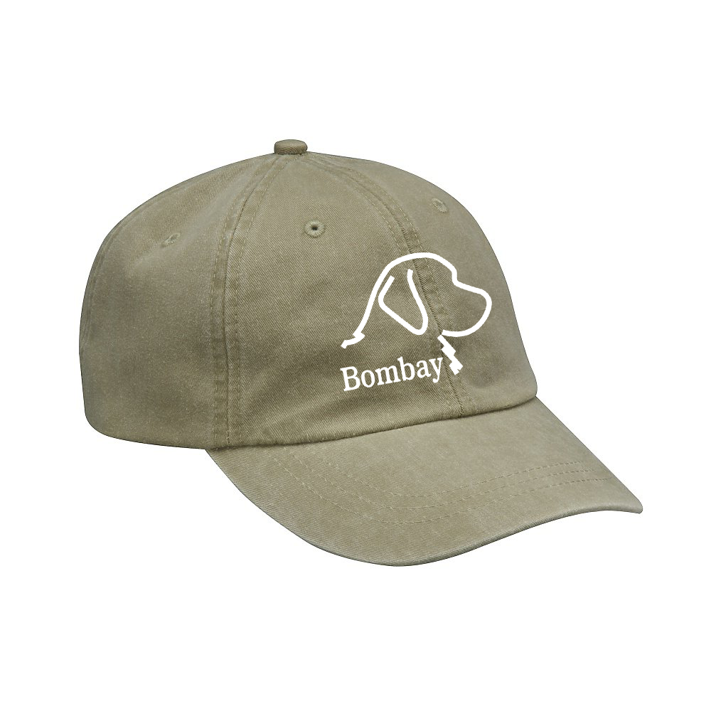 Khaki Bombay Hat (Leather Strap)