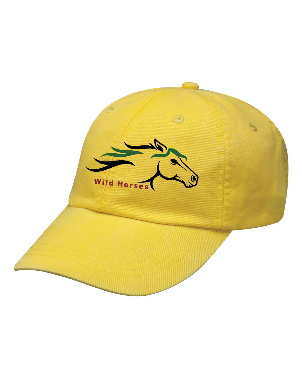 Lemon Wild Horses 100% Quality Cotton Cap