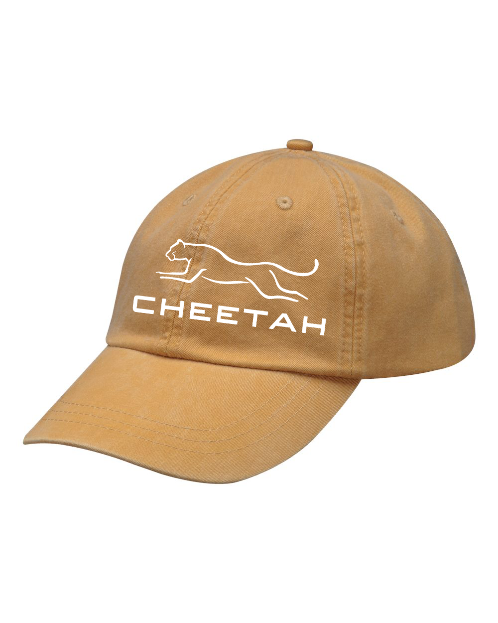 Mustard Cheetah 100% Quality Cotton Cap