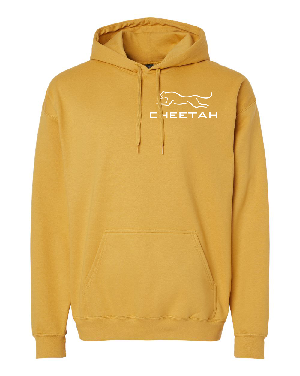 Mustard Cheetah 100% Quality Cotton Hoodie