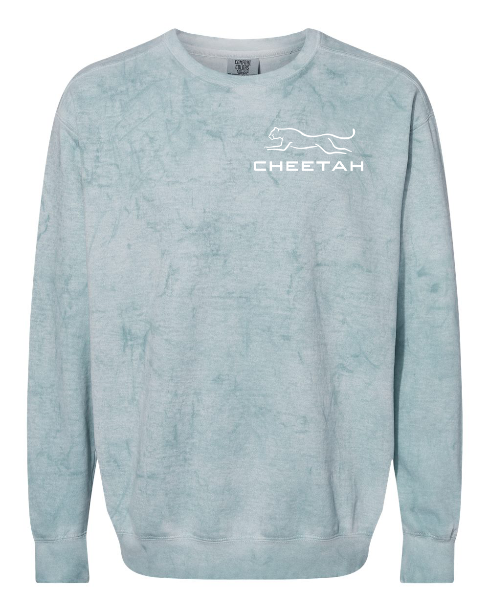 Ocean Cheetah 100% Quality Cotton Crewneck Sweatshirt
