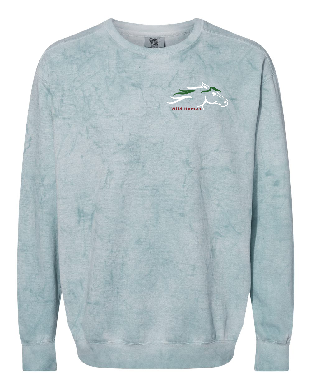 Ocean Wild Horses 100% Quality Cotton Crewneck Sweatshirt