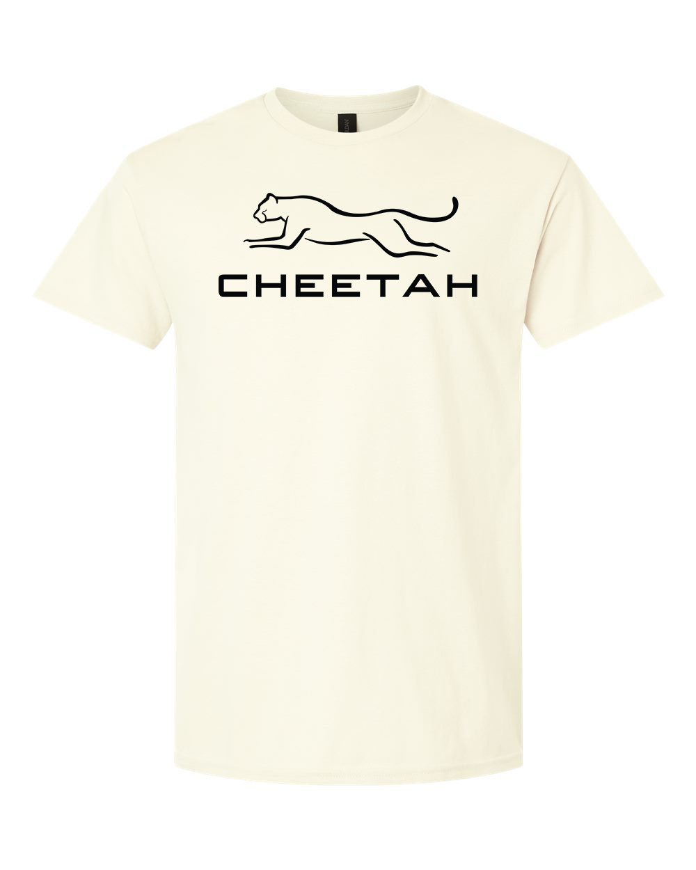 Off White Cheetah 100% Quality Cotton Short Sleeve (Full Chest)