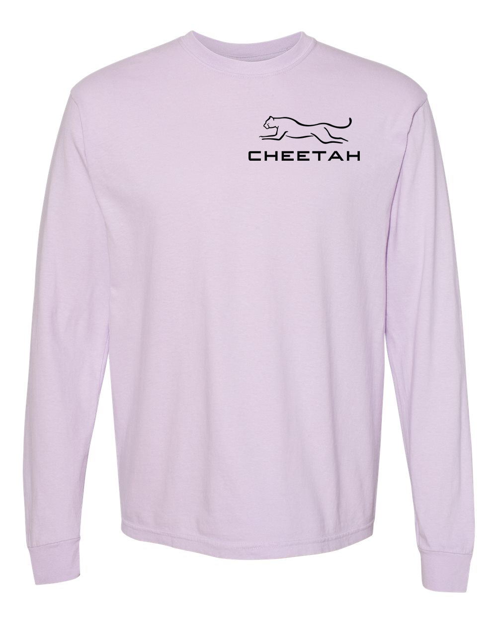 Orchid Cheetah 100% Quality Cotton Long Sleeve