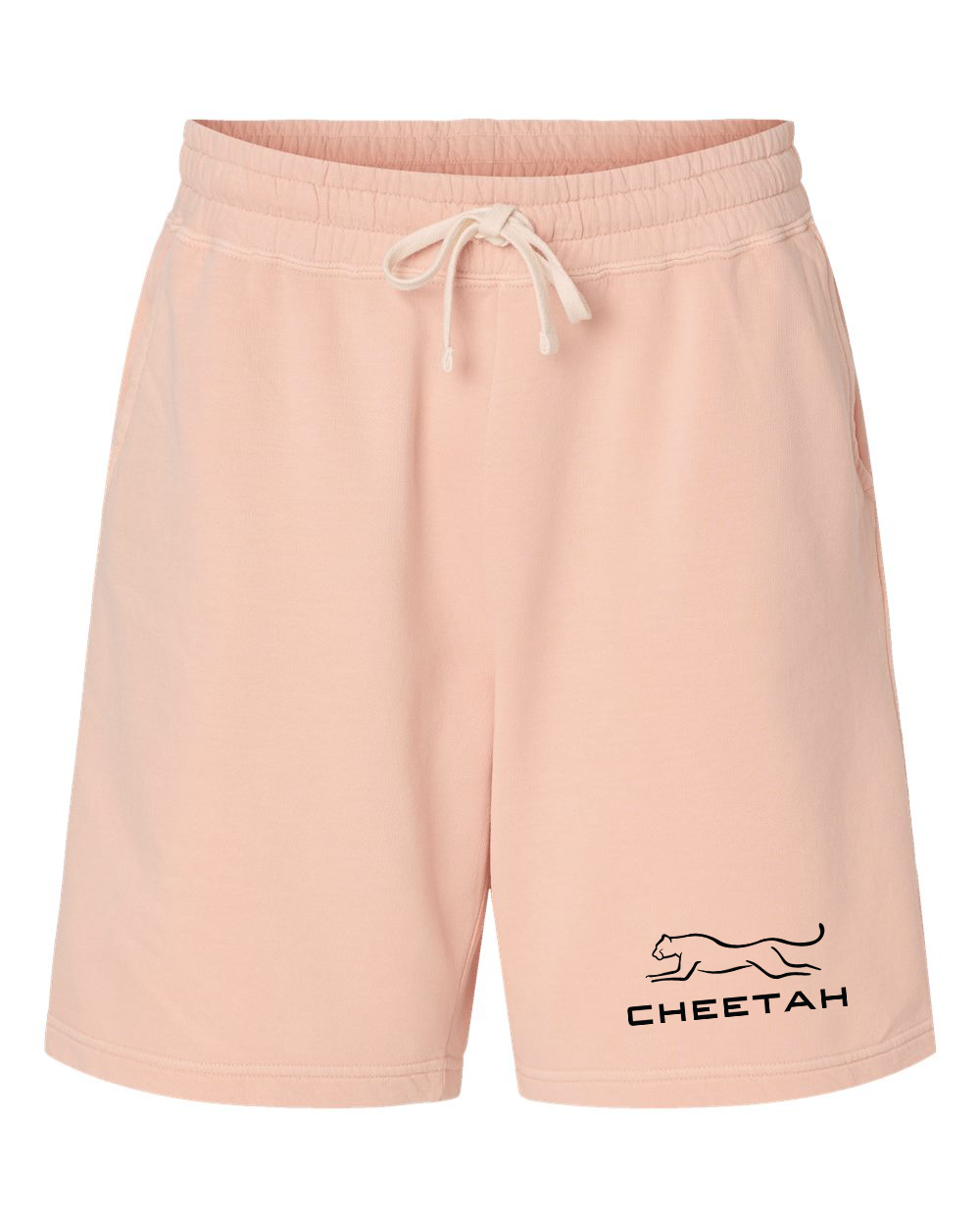 Peachy Cheetah 100% Quality Cotton Sweat Shorts