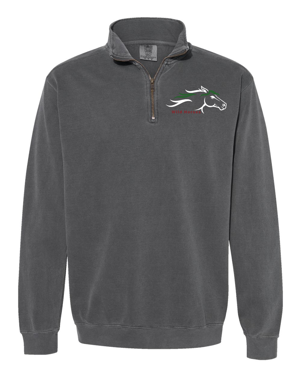 Pepper Wild Horses 100% Quality Cotton Quarter-Zip