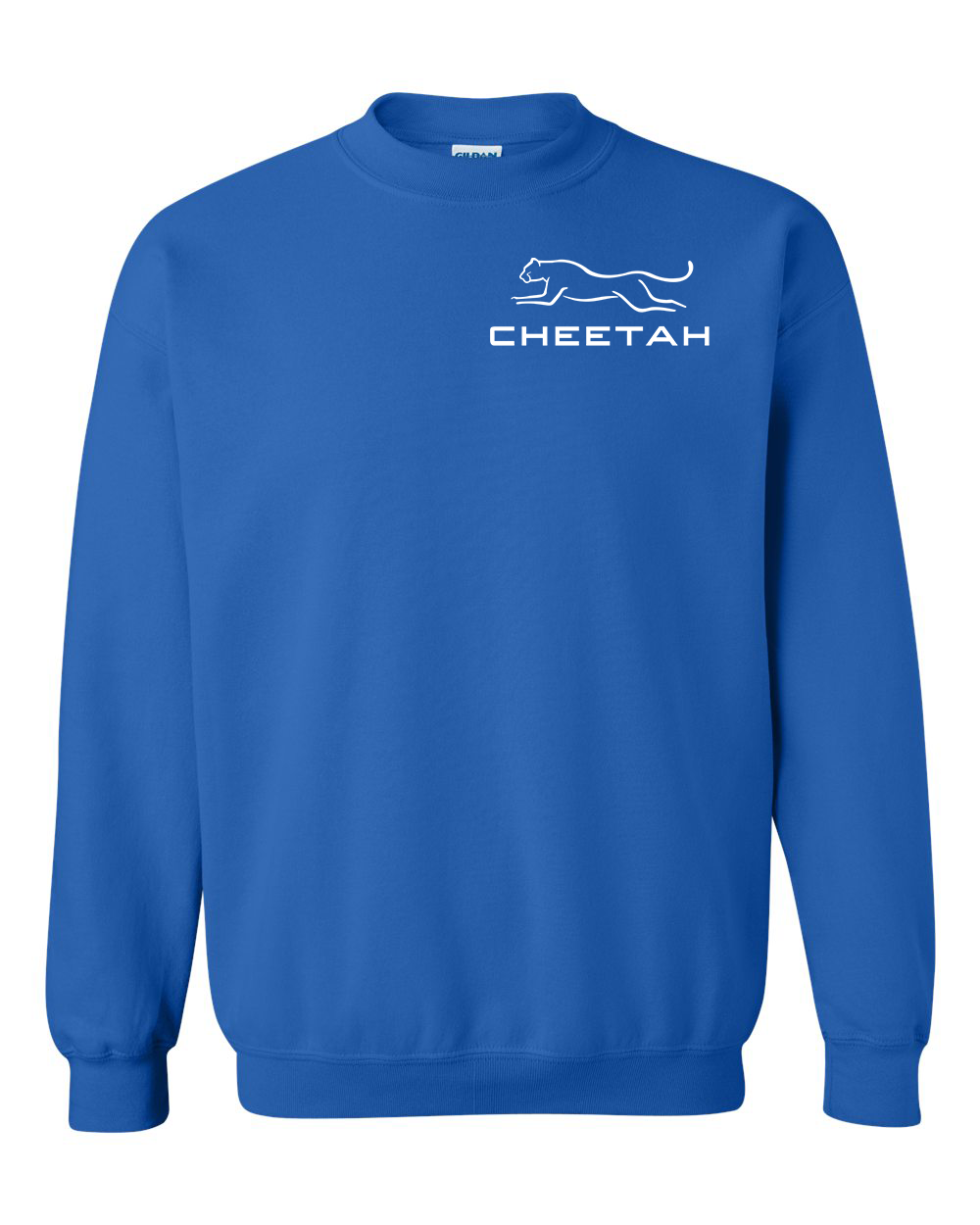 Royal Cheetah 100% Quality Cotton Crewneck Sweatshirt