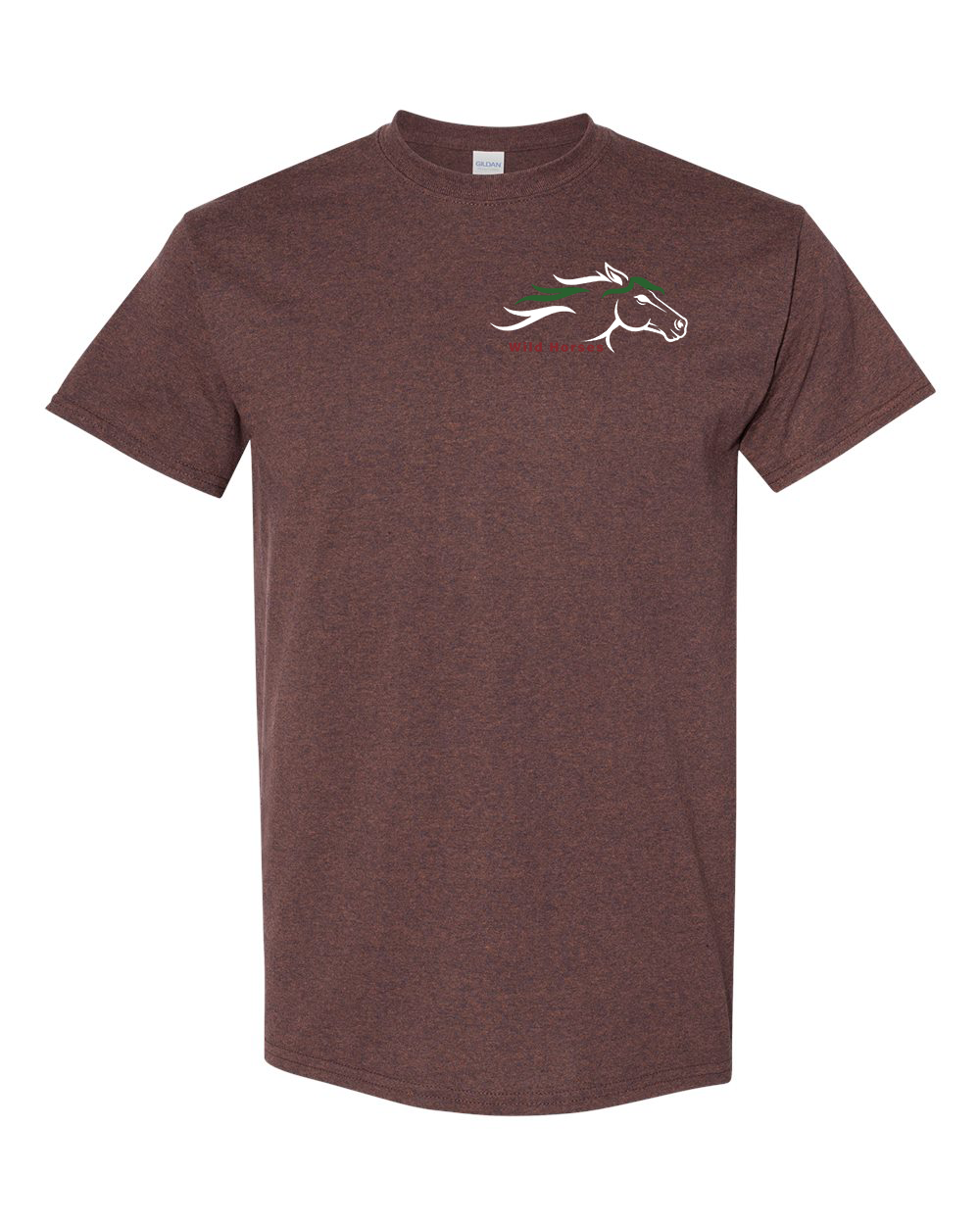 Russet Wild Horses 100% Quality Cotton Short Sleeve