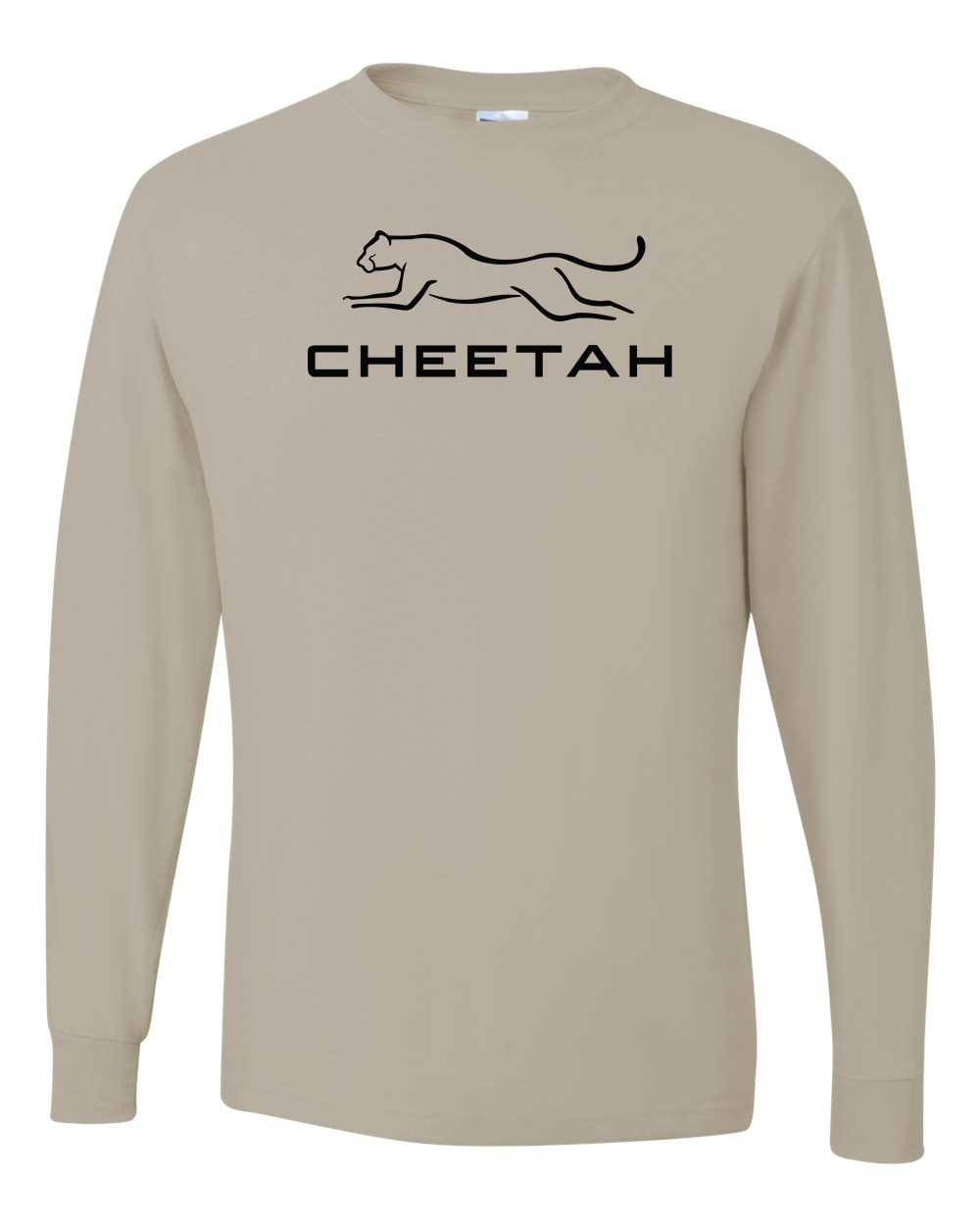 Sandstone Cheetah 100% Quality Cotton Long Sleeve (Full Chest)