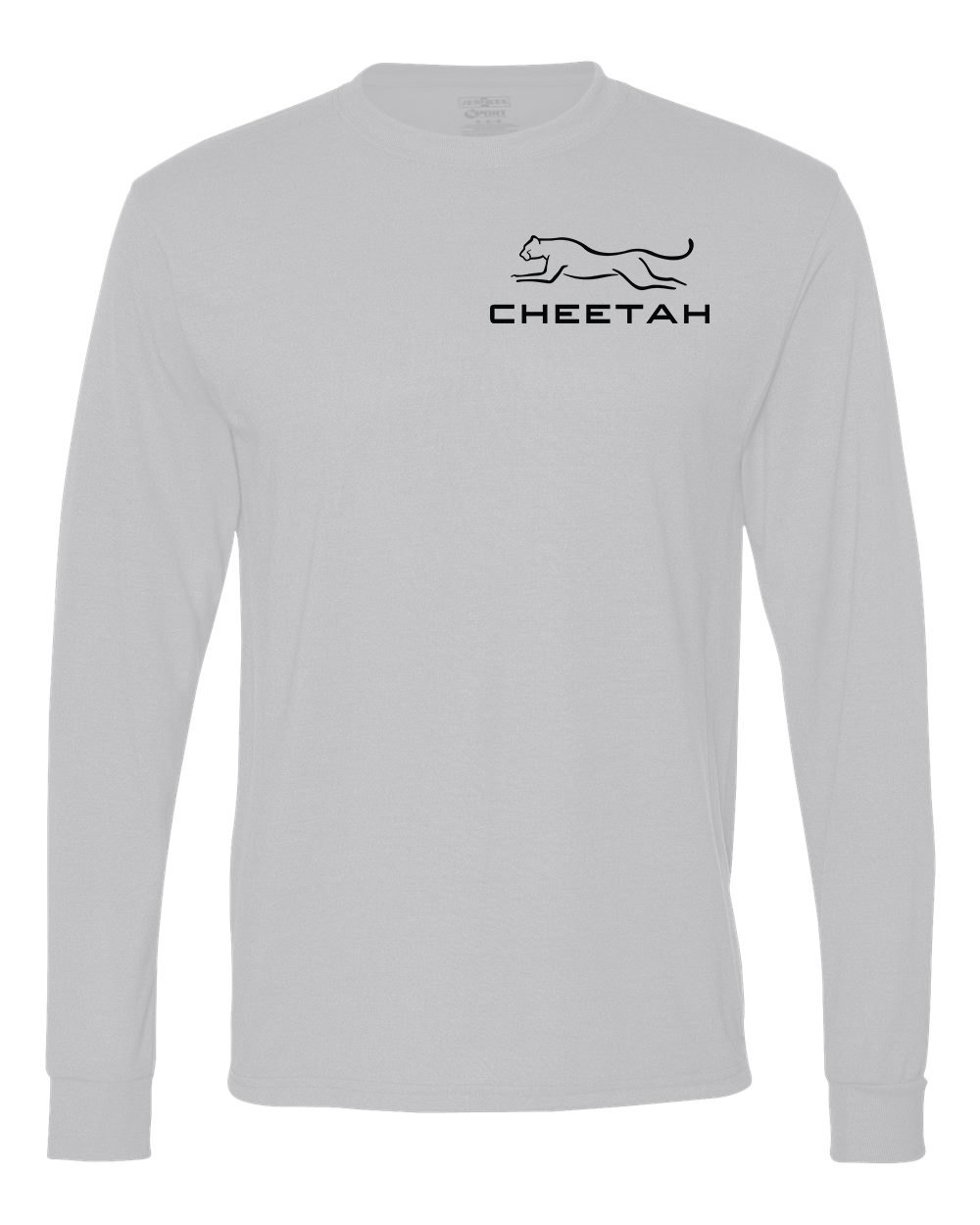 Silver Cheetah 100% Quality Cotton Long Sleeve