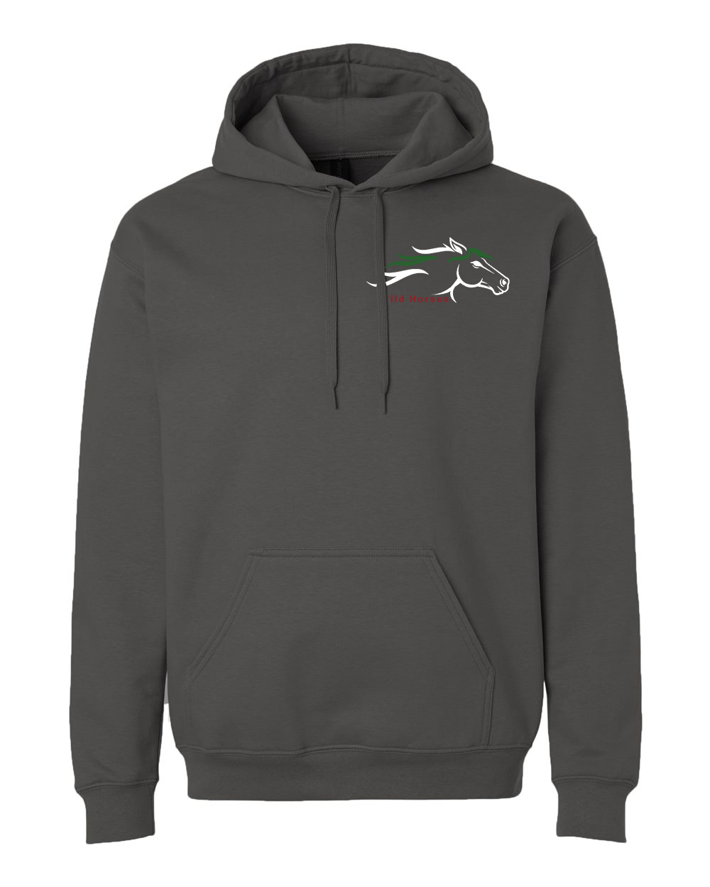 Smoke Wild Horses 100% Quality Cotton Hoodie