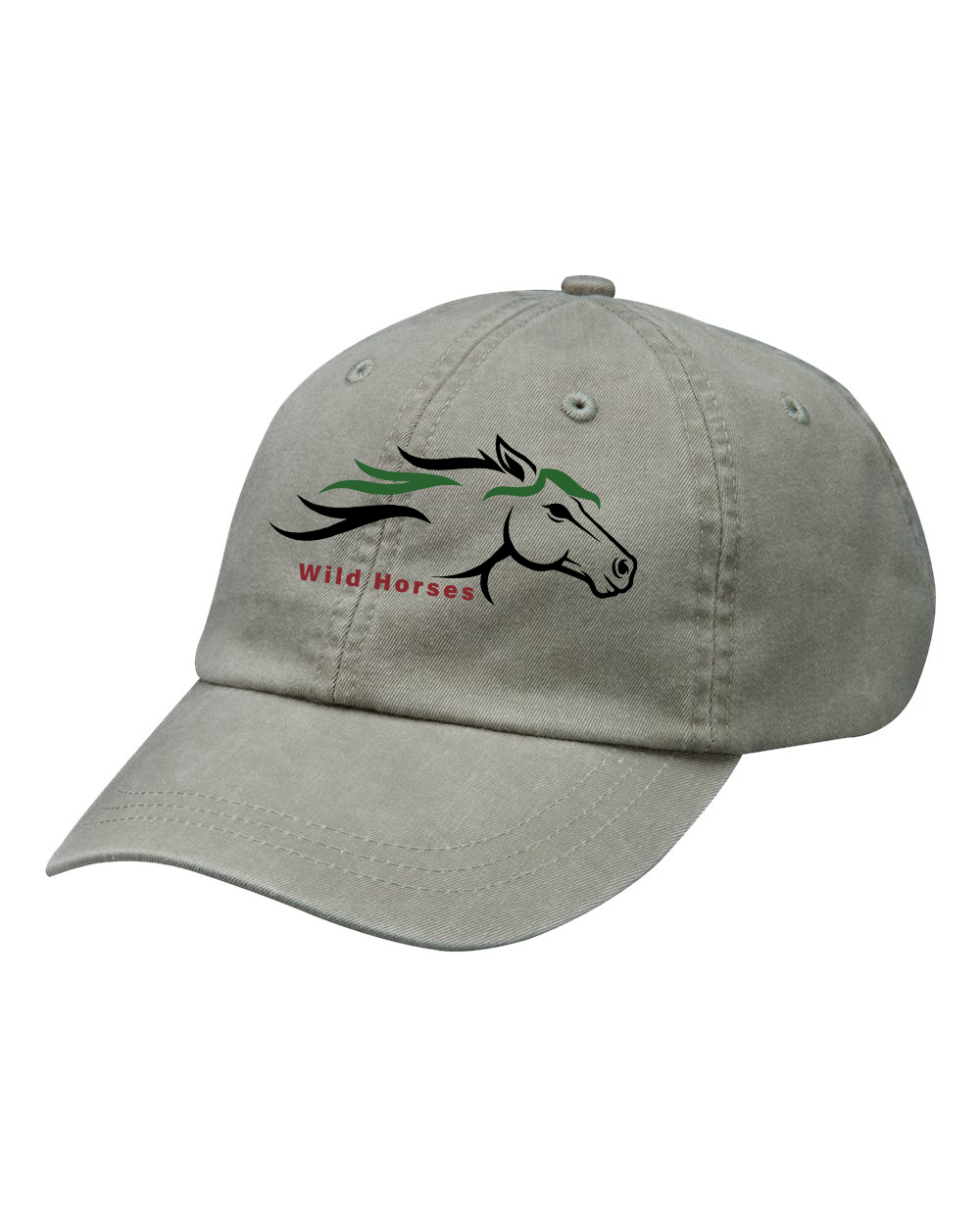 Stone Wild Horses 100% Quality Cotton Cap