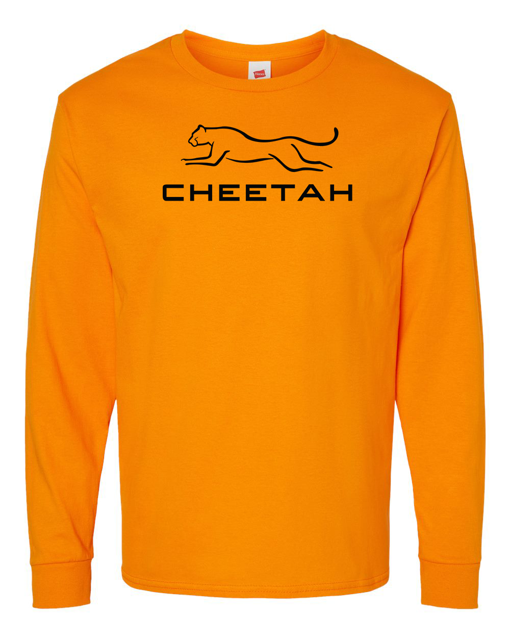 Tennessee Orange Cheetah 100% Quality Cotton Long Sleeve (Full Chest)