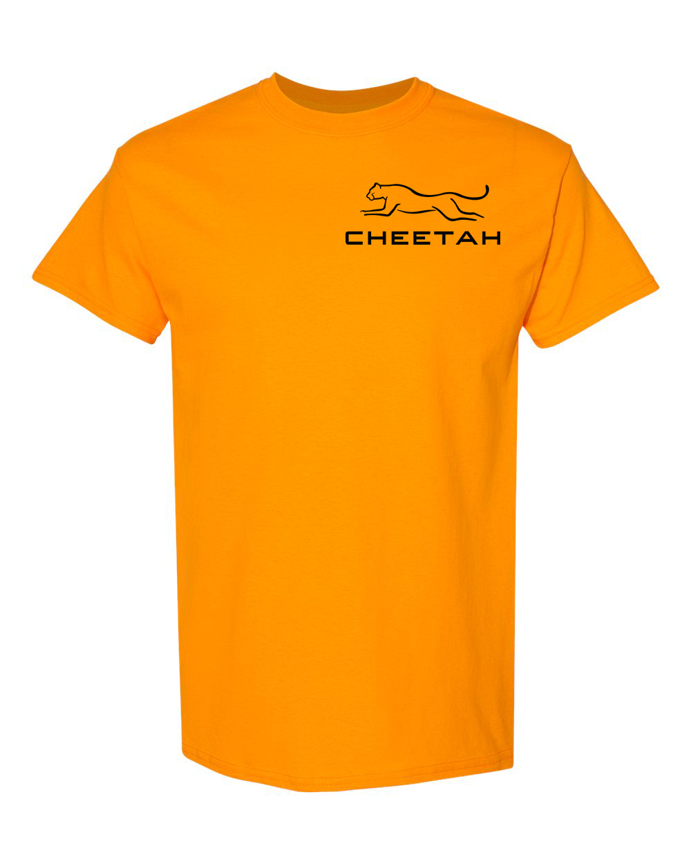 Tennessee Orange Cheetah 100% Quality Cotton Short Sleeve