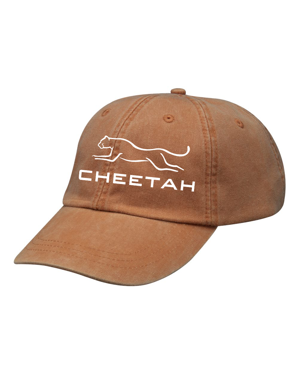 Terracotta Cheetah 100% Quality Cotton Cap