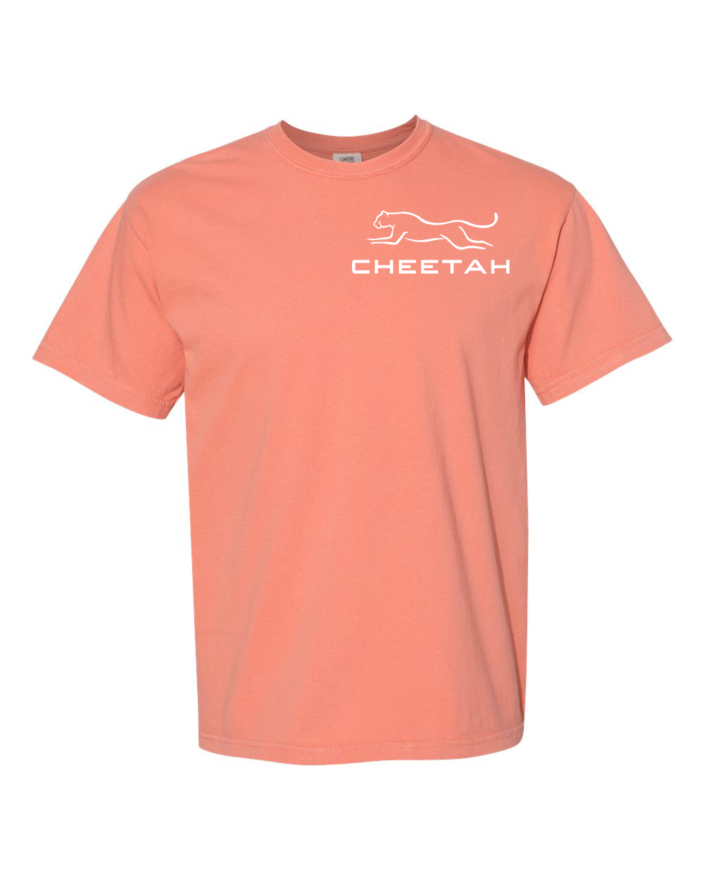 Terracotta Cheetah 100% Quality Cotton Short Sleeve
