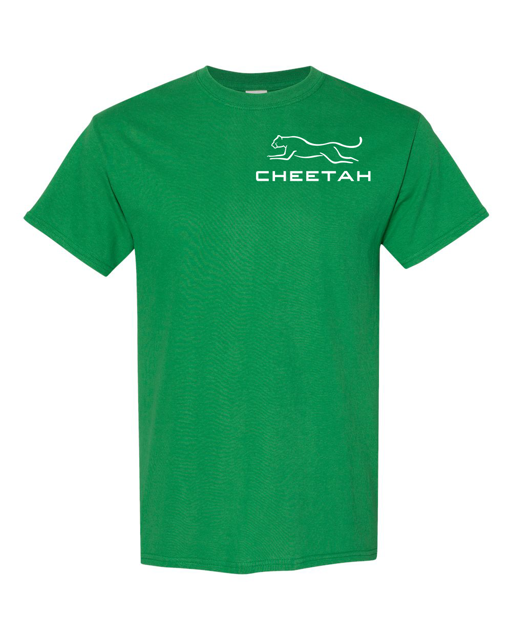 Turf Green Cheetah 100% Quality Cotton Short Sleeve