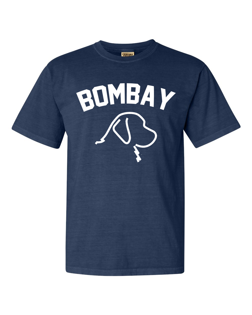 Navy 100% Quality Cotton Bombay Vintage Tee